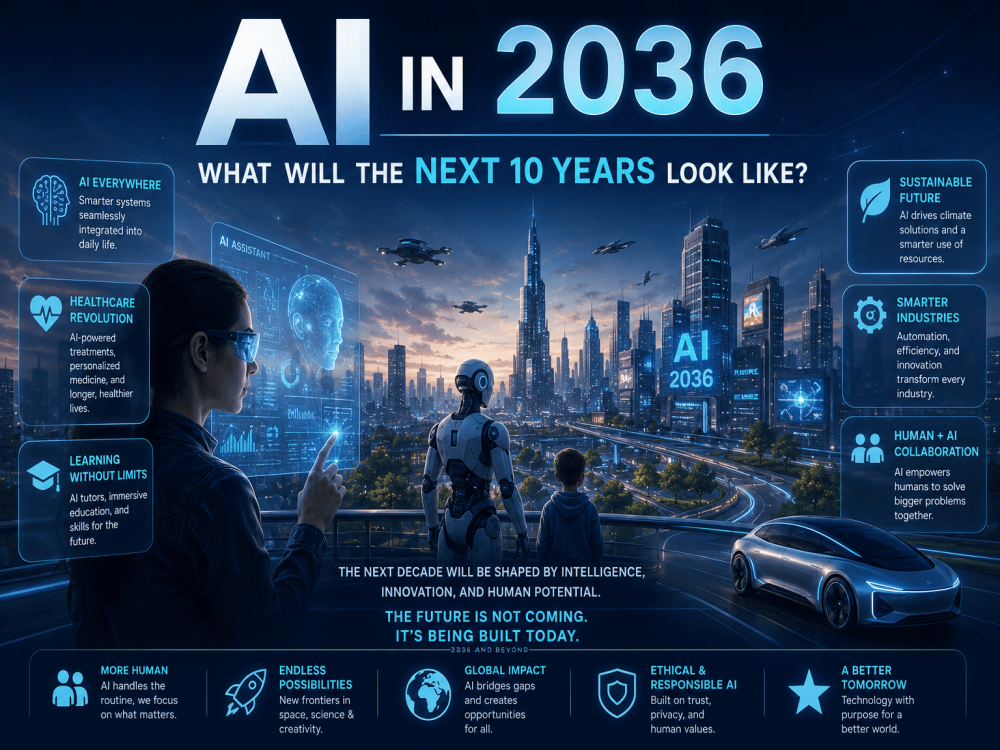 AI in 2036 – What Will the Next 10 Years Look Like?