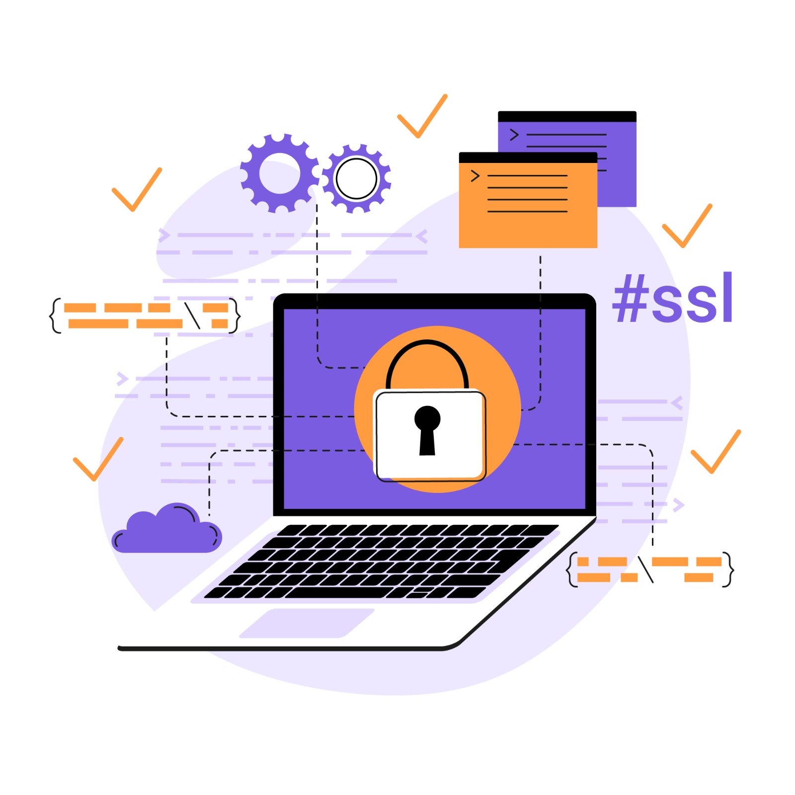 Security professional analyzing network vulnerabilities